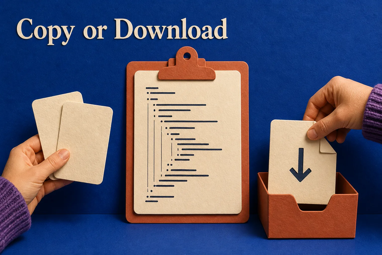 Converted Python code ready to copy or download