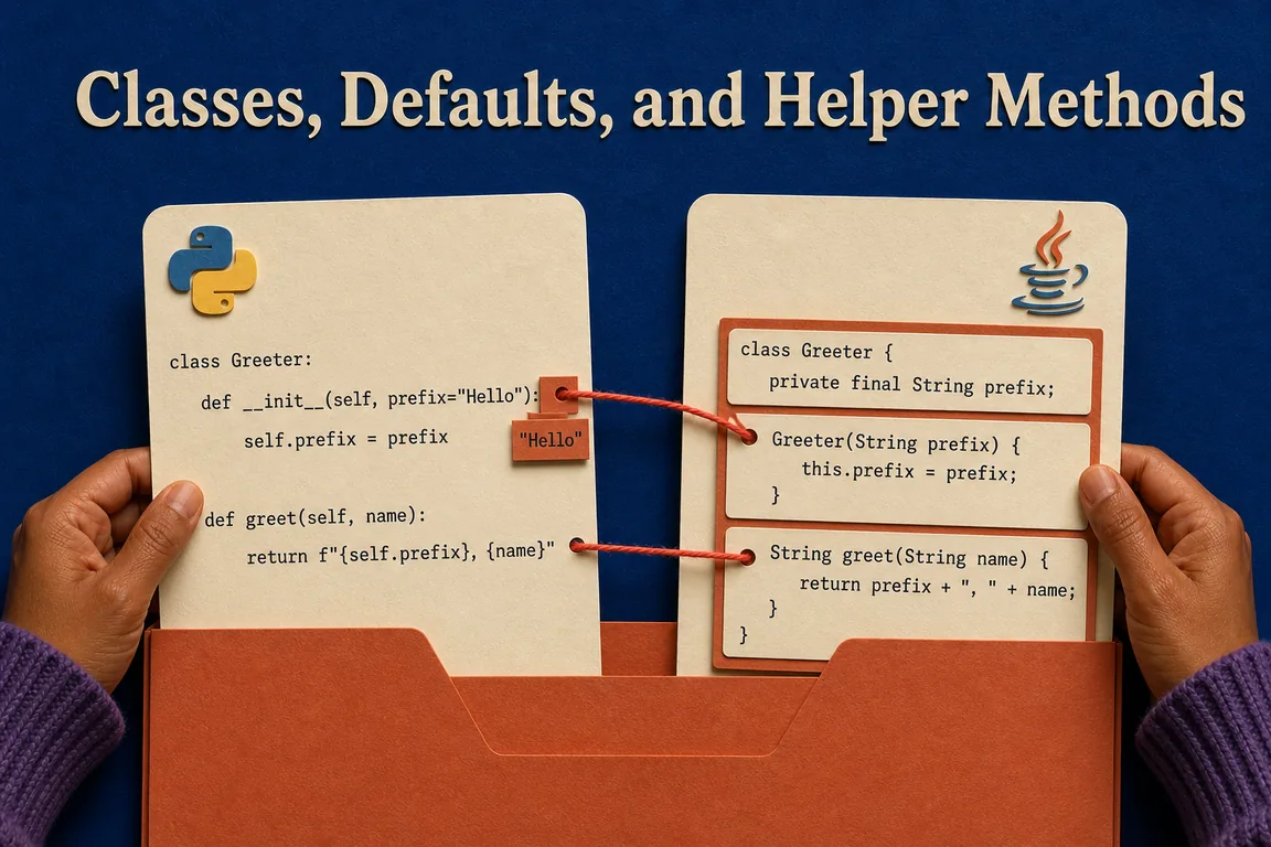 Python class represented as a Java class and methods